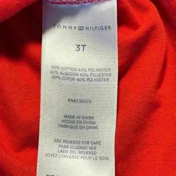 Lot of  Girls’ Tommy Hilfiger Puffer Vest and Tee size 3T- PRISTINE CONDITION - Picture 14 of 15